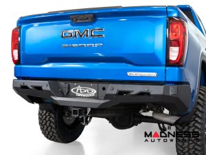GMC Sierra 1500 Rear Bumper - Black Label Series - Addictive Desert Designs GMC Sierra 1500 Rear Bumper - Black Label Series - Addictive Desert Designs